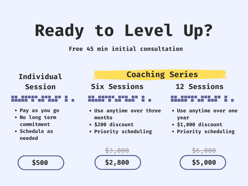 Performance review preparation for high performers